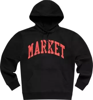 Худи Market Arc Puff Hoodie 'Black', черный