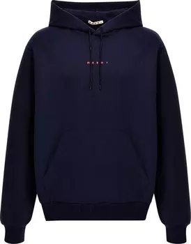 Худи Marni Logo 'Dark Blue', синий