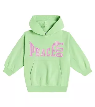 Худи Maxx из флиса с добавлением хлопка Molo, зеленый