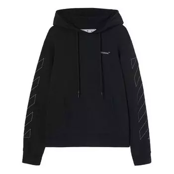 Худи Men's Off-White SS22 Logo Loose Fit Black