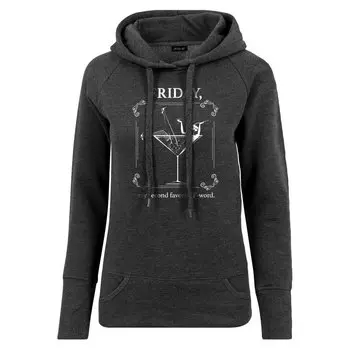 Худи Miss Tee F-Word, черный