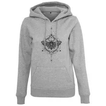 Худи Miss Tee Moth, серый