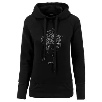 Худи Miss Tee One Line Fruit, черный