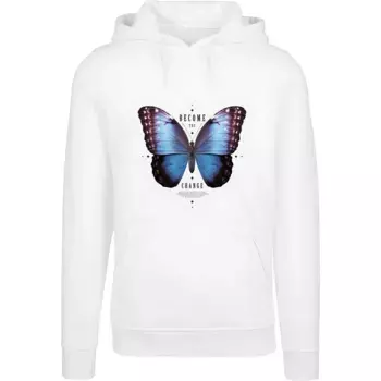 Худи Mister Tee Become The Change Butterfly, белый