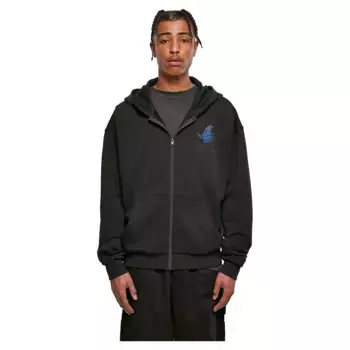 Худи Mister Tee Grid Head Butterfly Oversize, серый