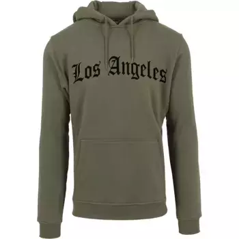 Худи Mister Tee Los Angeles Wording, зеленый