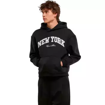 Худи Mister Tee New York Collage Fluffy, черный