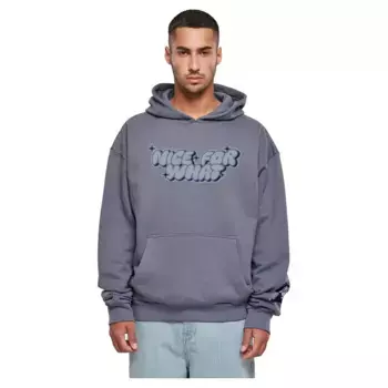 Худи Mister Tee Nice For What Heavy Oversize, синий