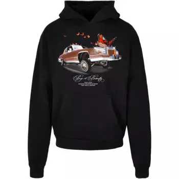 Худи Mister Tee Pimp A Butterfly Heavy Oversize, черный