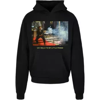 Худи Mister Tee Scarface Little Friend Ultraheavy Oversize, черный