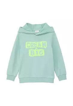 Худи MIT FRONT PRINT s.Oliver, цвет ozeangrn