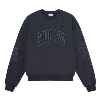 Худи Mitchell & Ness x NBA Chicago Bulls Sweatshirt 'Dark Grey', серый