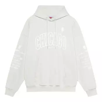 Худи Mitchell & Ness x NBA Chicago Bulls Hoodie 'Grey', серый