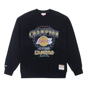 Худи Mitchell & Ness x NBA Golden State Warriors 17 Times Champion Sweatshirt 'Black', черный