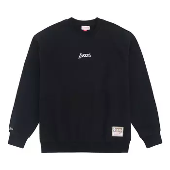 Худи Mitchell & Ness x NBA LA Lakers Sweatshirt 'Black', черный