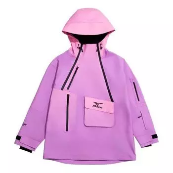 Худи Mizuno Athletic Hoodie 'Pink Purple', розовый