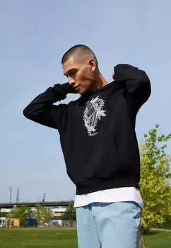 Худи MJ Gonzales HEAVY ESSENTIALS V., цвет Black