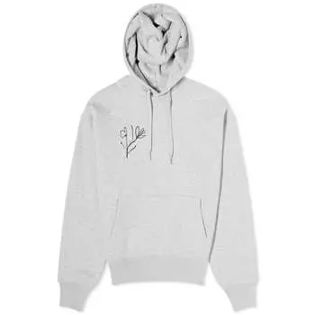 Худи Mki Floral, серый