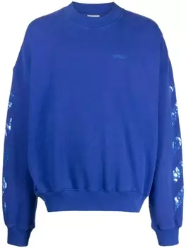 Худи Moon Tab Off-White, синий