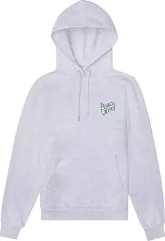 Худи Museum of Peace &amp; Quiet Warped Wordmark Hoodie 'Heather Grey', серый