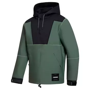 Худи Mystic Fulmar Neoprene, зеленый