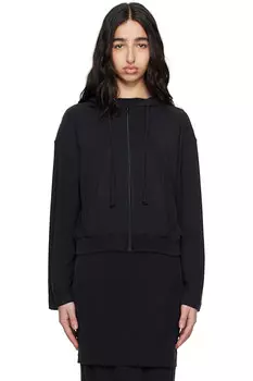 Худи на молнии Alainpaul, черный