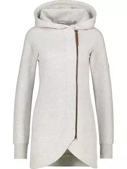 Худи на молнии Alife And Kickin BIBIANEAK, пятнистый белый