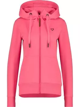 Худи на молнии Alife And Kickin DELPHINEAK, розовый