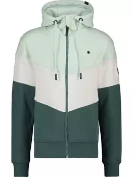 Худи на молнии Alife And Kickin SIMON, цвет Mint/Dark Green
