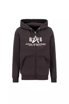 Худи на молнии Alpha Industries, коричневый