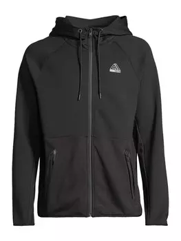 Худи на молнии AROPOSTALE, черный