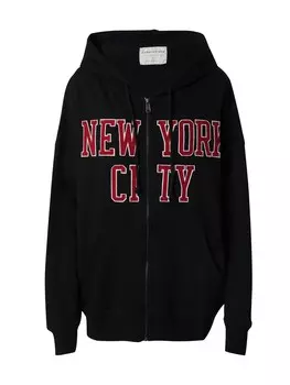 Худи на молнии AROPOSTALE, черный