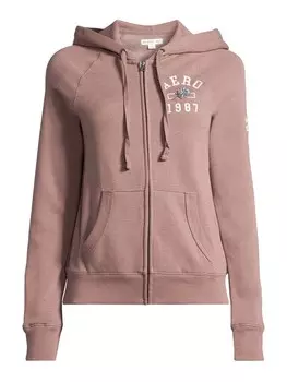 Худи на молнии AROPOSTALE, цвет Nude