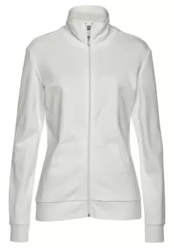 Худи на молнии Bench, белый