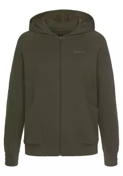 Худи на молнии Bench, хаки