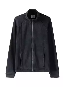 Худи на молнии Bershka, антрацит