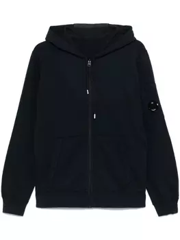 Худи на молнии C.P. Company, синий