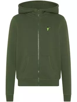 Худи на молнии Chiemsee, темно-зеленый