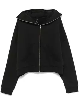 Худи на молнии ENTIRE STUDIOS, черный