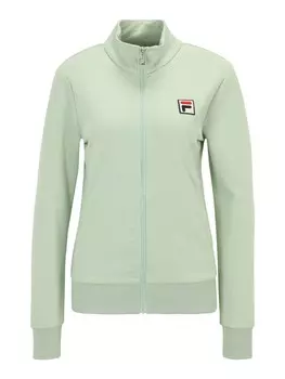 Худи на молнии Fila LUBNA, светло-зеленый