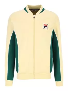 Худи на молнии Fila SETTANTA, желтый