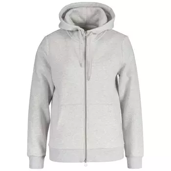Худи на молнии Gant, серый