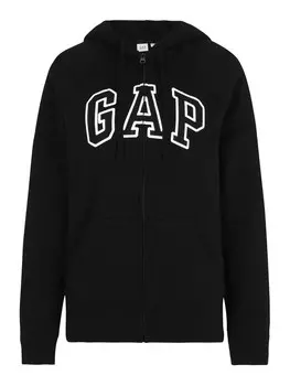 Худи на молнии Gap HERITAGE, черный