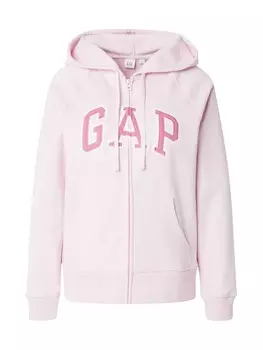 Худи на молнии Gap HERITAGE, розовый/темно-розовый