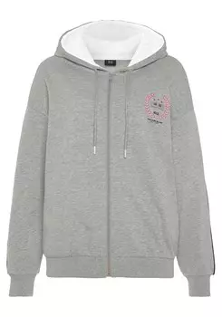 Худи на молнии H.I.S, цвет Silver Grey/Light Grey