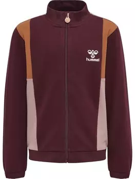 Худи на молнии Hummel, цвет Wine Red