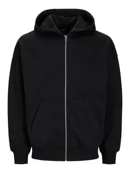 Худи на молнии JACK & JONES HARVEY, черный