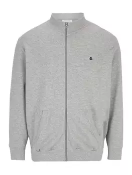 Худи на молнии Jack & Jones PAULOS, серый