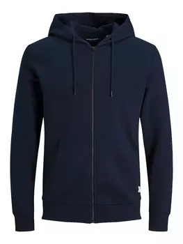 Худи на молнии Jack & Jones, темно-синий