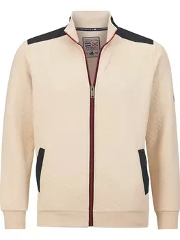 Худи на молнии Jan Vanderstorm, бежевый